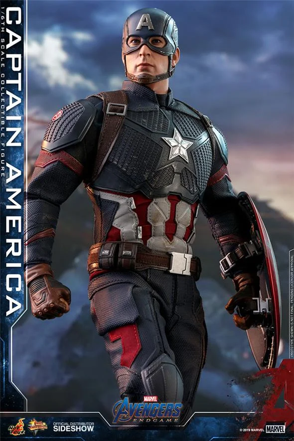 1/6 HOT TOYS - AVENGERS ENDGAME - CAPTAIN AMERICA