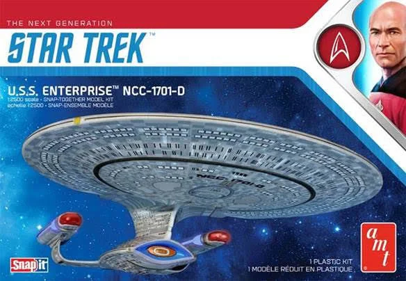 STAR TREK USS ENTERPRISE D (SNAP) MK