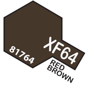 TAMIYA 81764 MINI 10ML XF-64 RED BROWN