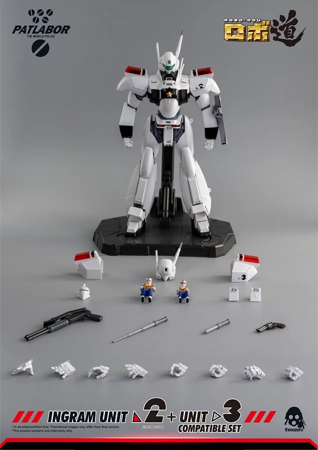 1/35 THREEZERO - PATLABOR ROBO DOU INGRAM UNIT 2 3 SET