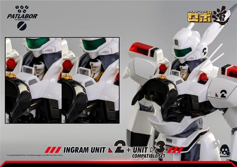 1/35 THREEZERO - PATLABOR ROBO DOU INGRAM UNIT 2 3 SET