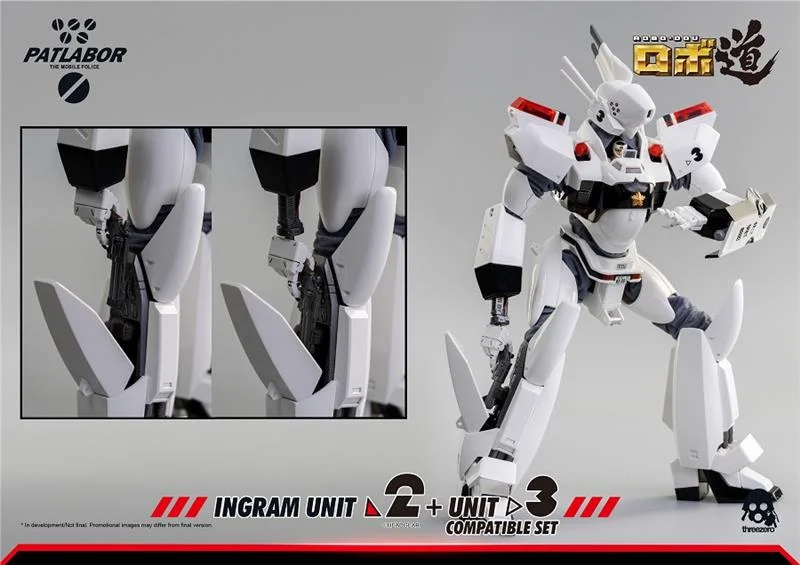 1/35 THREEZERO - PATLABOR ROBO DOU INGRAM UNIT 2 3 SET