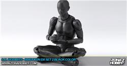 S.H. FIGUARTS - BODY-KUN DX SET 2 BLACK COLOR
