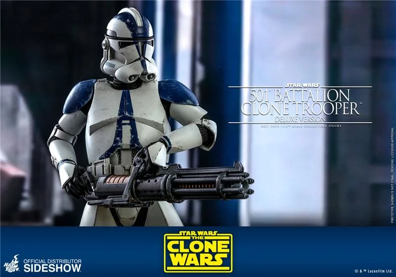 1/6 STAR WARS - THE CLONE WARS - THE CLONE WARS - DELUXE 501ST BATTALION CLONE TROOPER