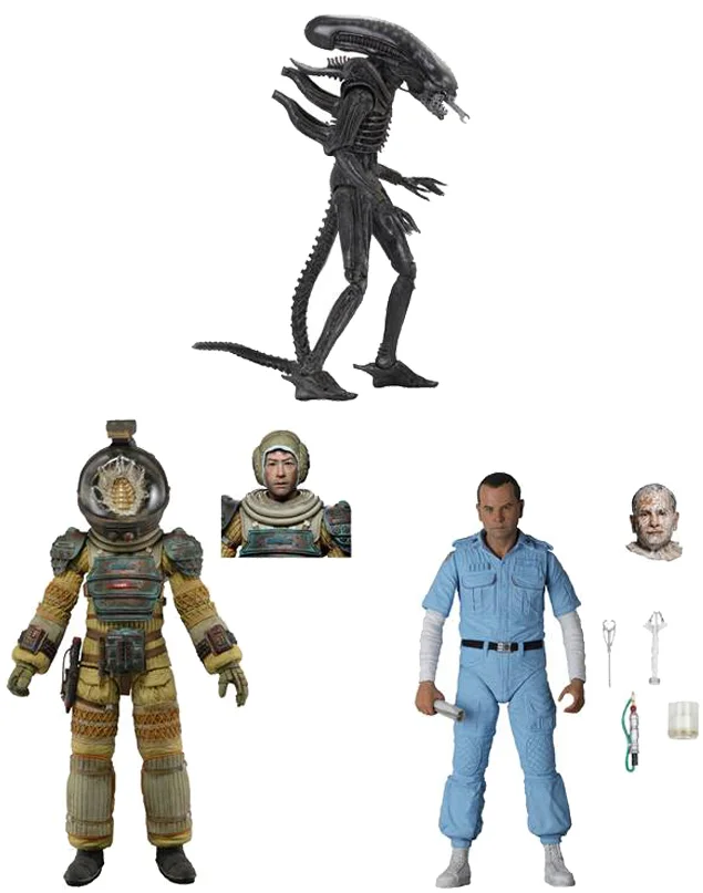 NECA - ALIEN 40TH ANNIVERSARY AF SET (3)