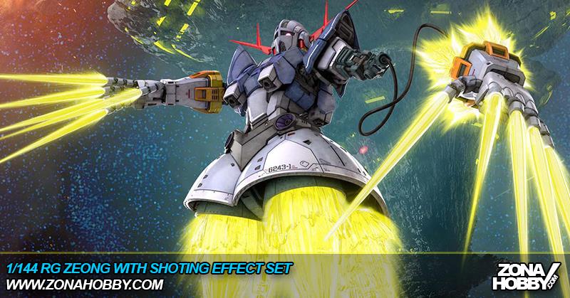 1/144 RG ZEONG WITH SHOTING EFFECT SET