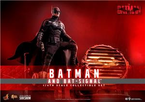 1/6 DC COMICS: THE BATMAN - BATMAN AND BAT-SIGNAL