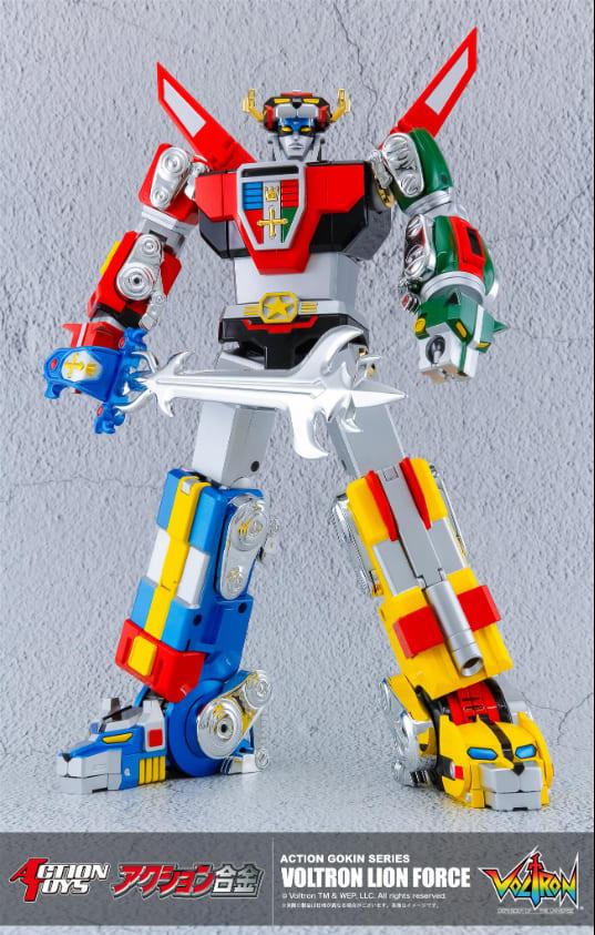 ACTION GOKIN SERIES - VOLTRON LION FORCE