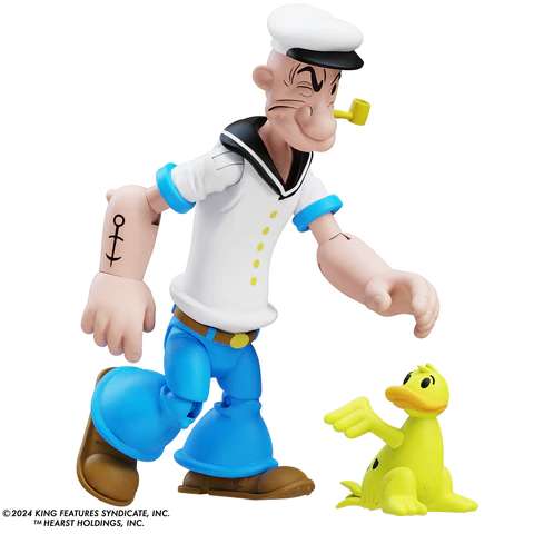 POPEYE WAVE 3 POPEYE 1ST APP WHITE SHIRT