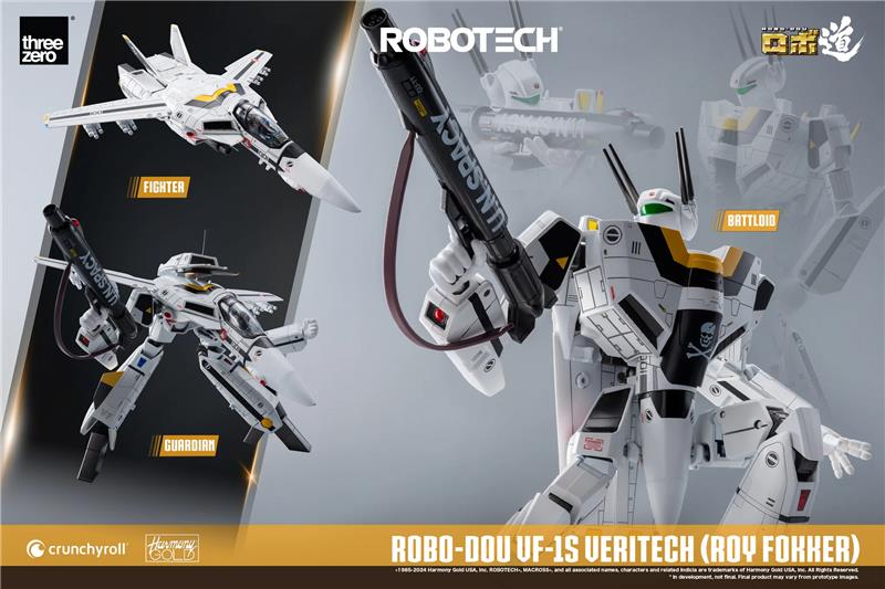 ROBO-DOU ROBOTECH VF-1S VERITECH ROY FOKKER