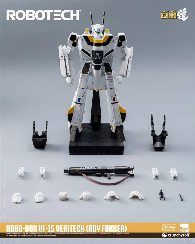 ROBO-DOU ROBOTECH VF-1S VERITECH ROY FOKKER
