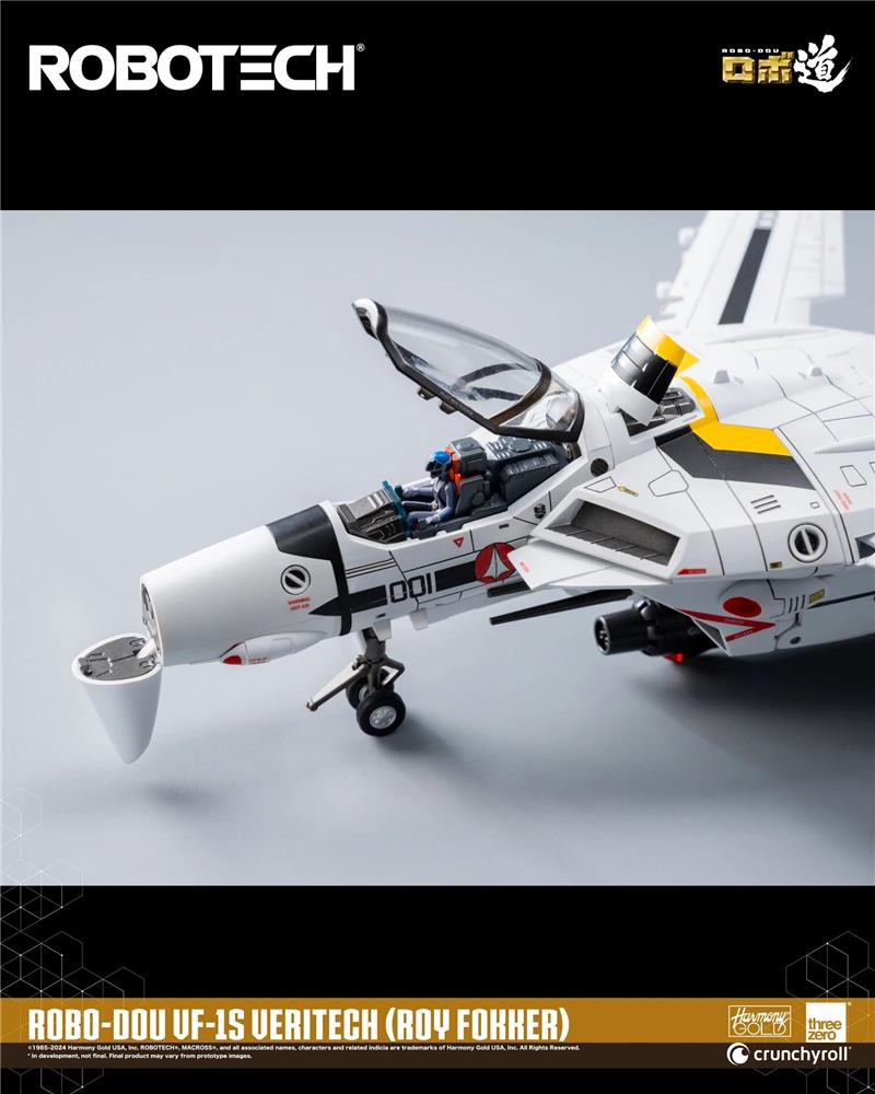 ROBO-DOU ROBOTECH VF-1S VERITECH ROY FOKKER
