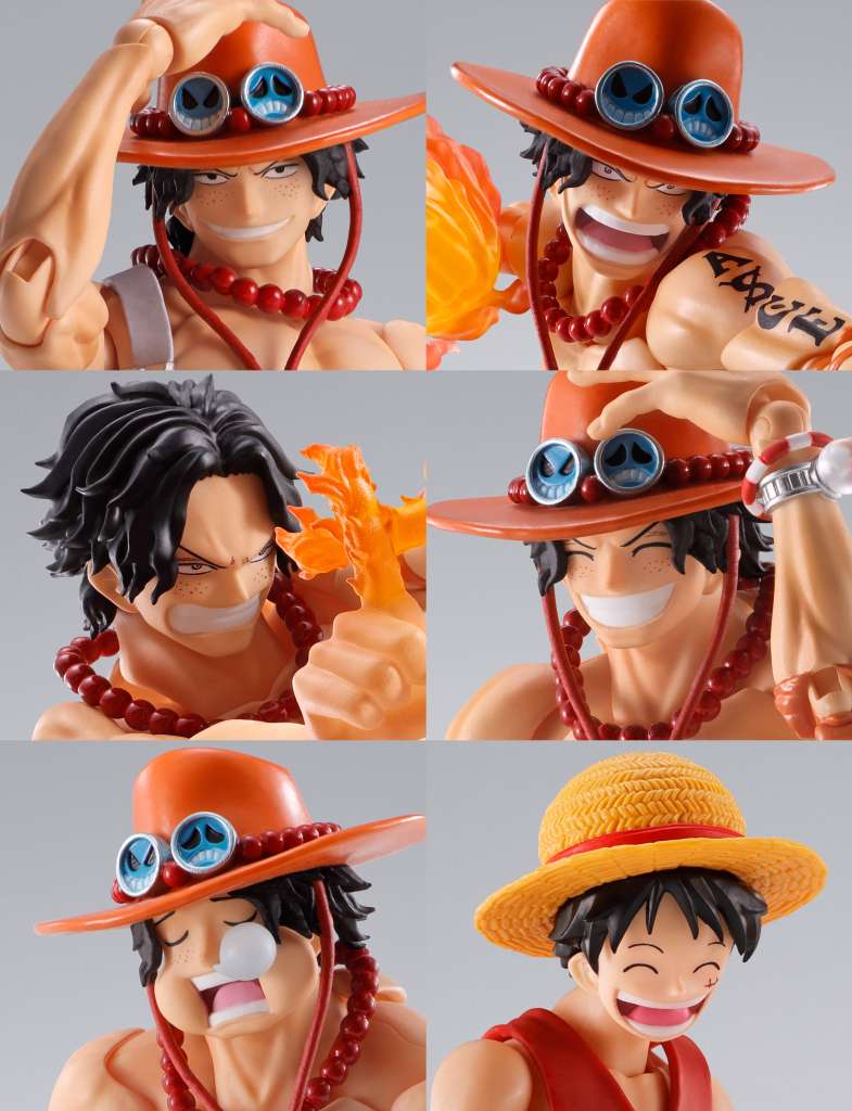 S.H. FIGUARTS - ONE PIECE PORTGAS.D.ACE FIRE FIST