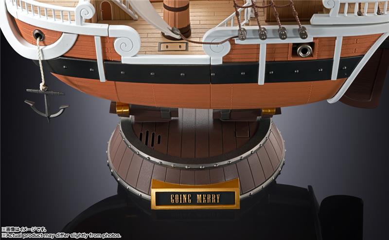 ONE PIECE CHOGOKIN GOING MERRY ANIMATION 25TH MEMORIAL EDITION