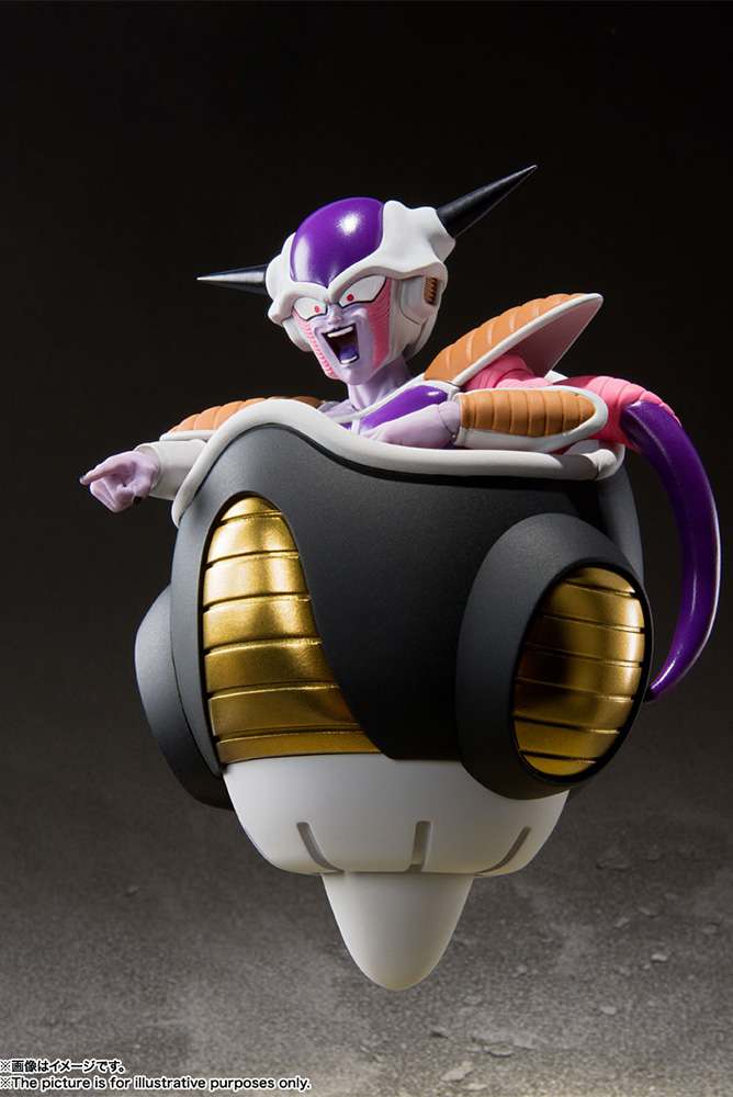 S.H. FIGUARTS - DRAGON BALL Z FRIEZA FIRST FORM+ POD SET RERUN