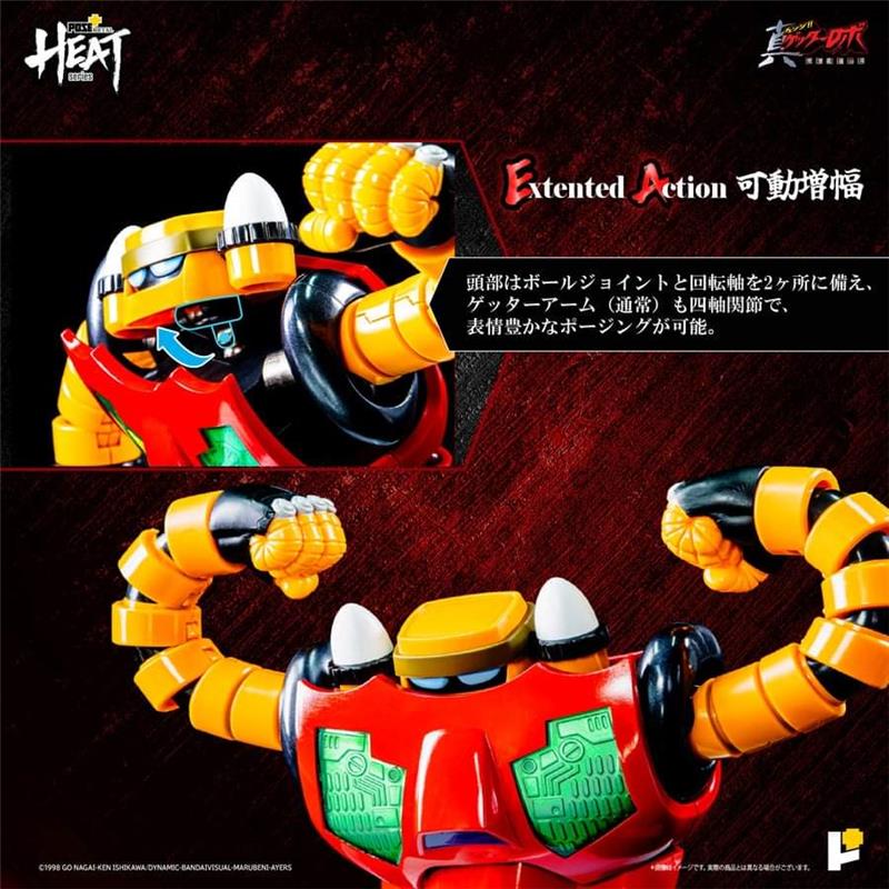 POSE+ METAL HEAT SERIES GETTER3 (GETTER ROBO ARMAGEDDON VER.)