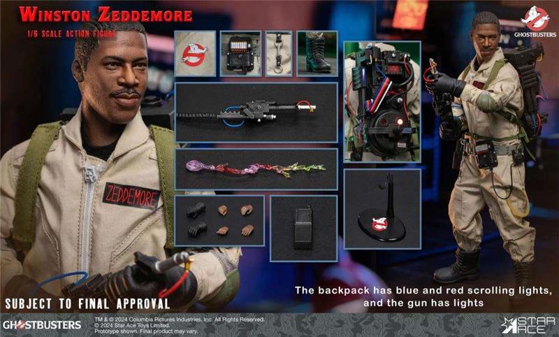 1/6 GHOSTBUSTERS 1984 WINST ZEDDMORE
