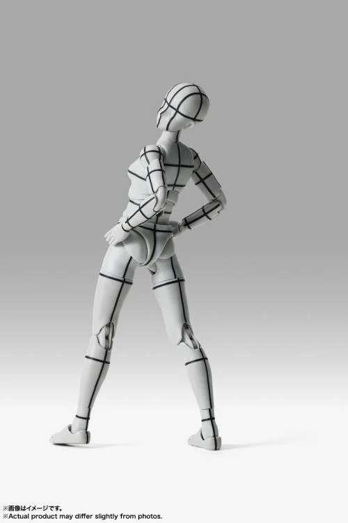 S.H. FIGUARTS - BODY-CHAN SPORTS WIRE-FRAME GREY COLOR