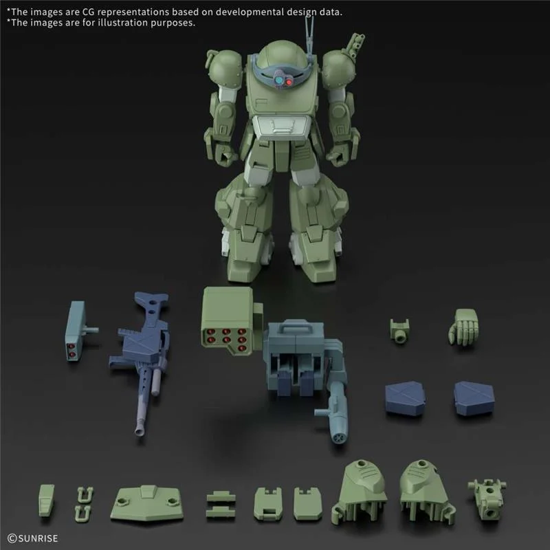 1/144 HG SCOPEDOG TURBO CUSTOM