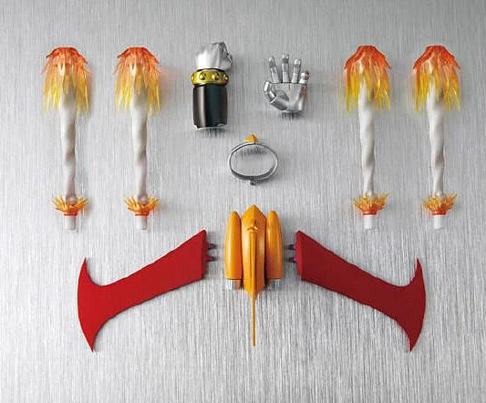 SUPER ROBOT CHOGOKIN (SRC) Z MAZINGER WEAPON SET