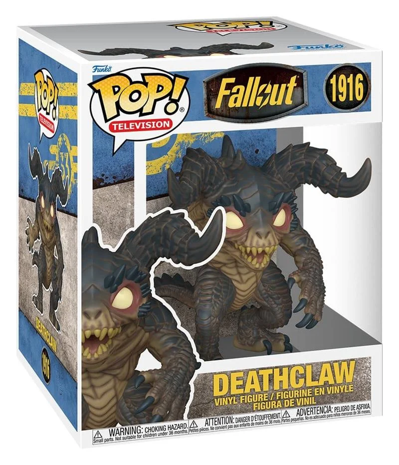 FALLOUT SUPER SIZED POP! TELEVISION VINYL FIGURE DEATHCLAW