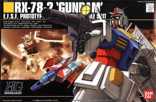 1/144 HGUC 021 RX-78-2 GUNDAM