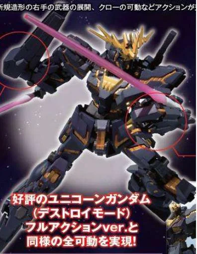 ROBOT SPIRITS GUNDAM UNICORN BANSHEE