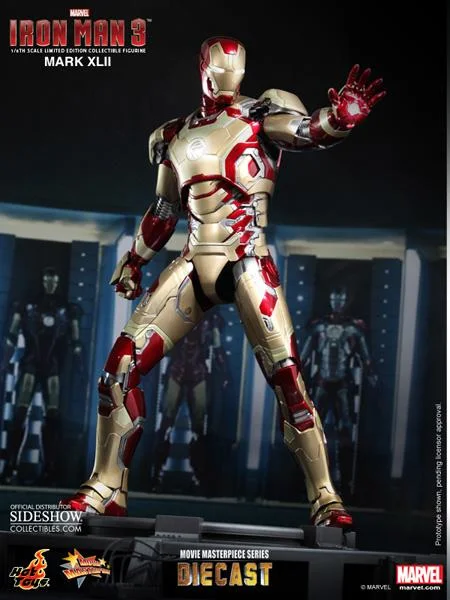 1/6 HOT TOYS - IRON MAN MARK 42 DIE-CAST