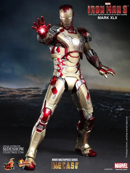 1/6 HOT TOYS - IRON MAN MARK 42 DIE-CAST