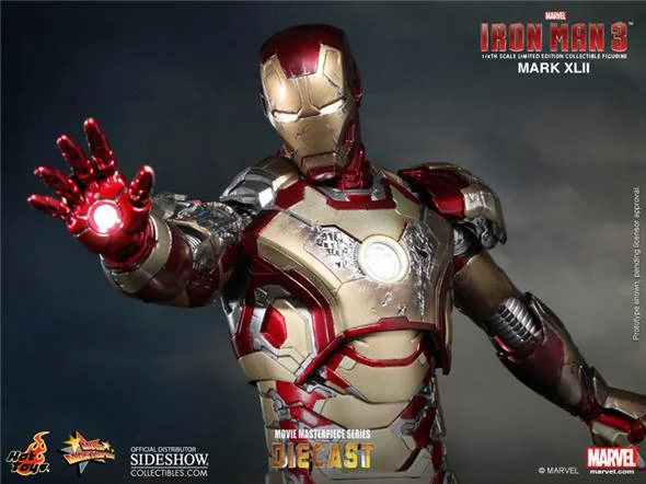 1/6 HOT TOYS - IRON MAN MARK 42 DIE-CAST