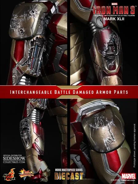 1/6 HOT TOYS - IRON MAN MARK 42 DIE-CAST