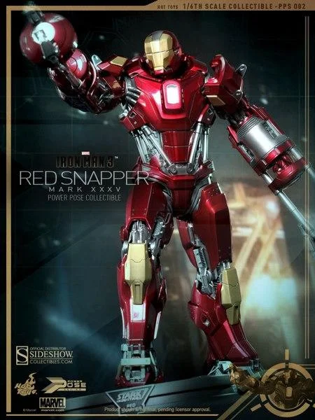 1/6 IRON MAN MARK 35 RED SNAPPER POWER POSE