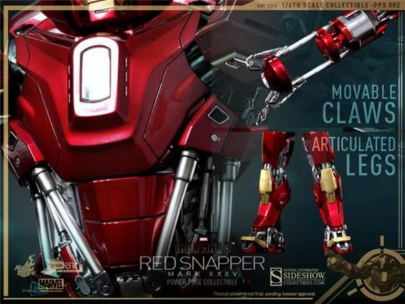 1/6 IRON MAN MARK 35 RED SNAPPER POWER POSE