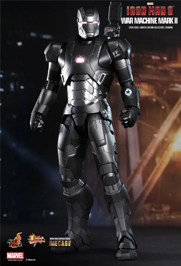 1/6 HOT TOYS - WAR MACHINE MARK 2 DIE CAST