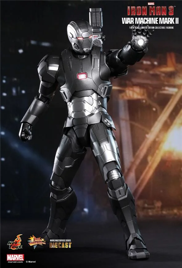 1/6 HOT TOYS - WAR MACHINE MARK 2 DIE CAST