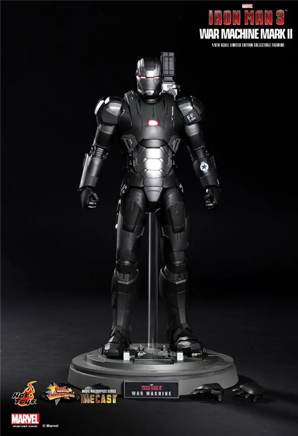 1/6 HOT TOYS - WAR MACHINE MARK 2 DIE CAST