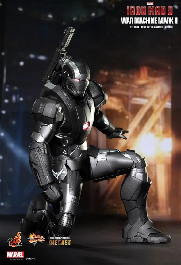 1/6 HOT TOYS - WAR MACHINE MARK 2 DIE CAST
