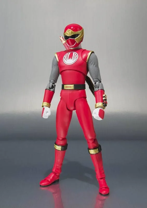 S.H. FIGUARTS POWER RANGER NINJA ST RED WIND RANGER