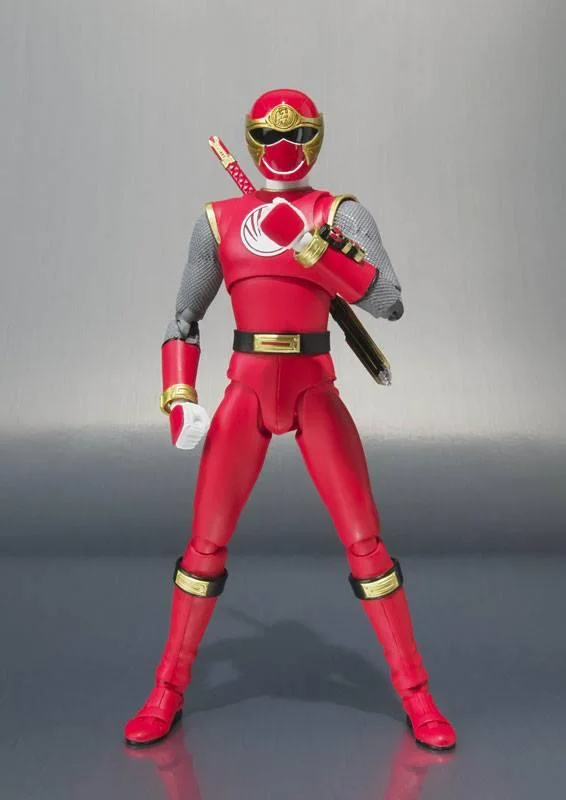 S.H. FIGUARTS POWER RANGER NINJA ST RED WIND RANGER