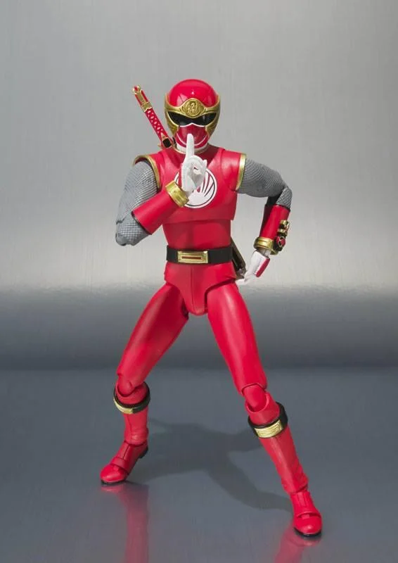 S.H. FIGUARTS POWER RANGER NINJA ST RED WIND RANGER
