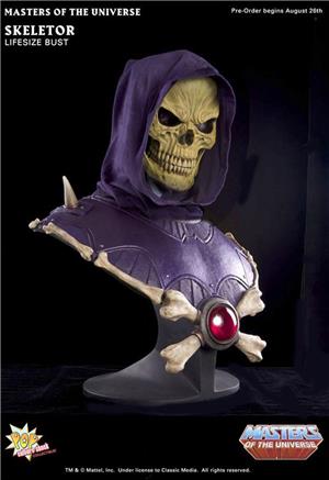 1/1 MASTERS OF THE UNIVERSE: SKELETOR LIFE SIZE BUST