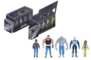 BATMAN ANIMATED GCPD ROGUES GALLERY 5PK