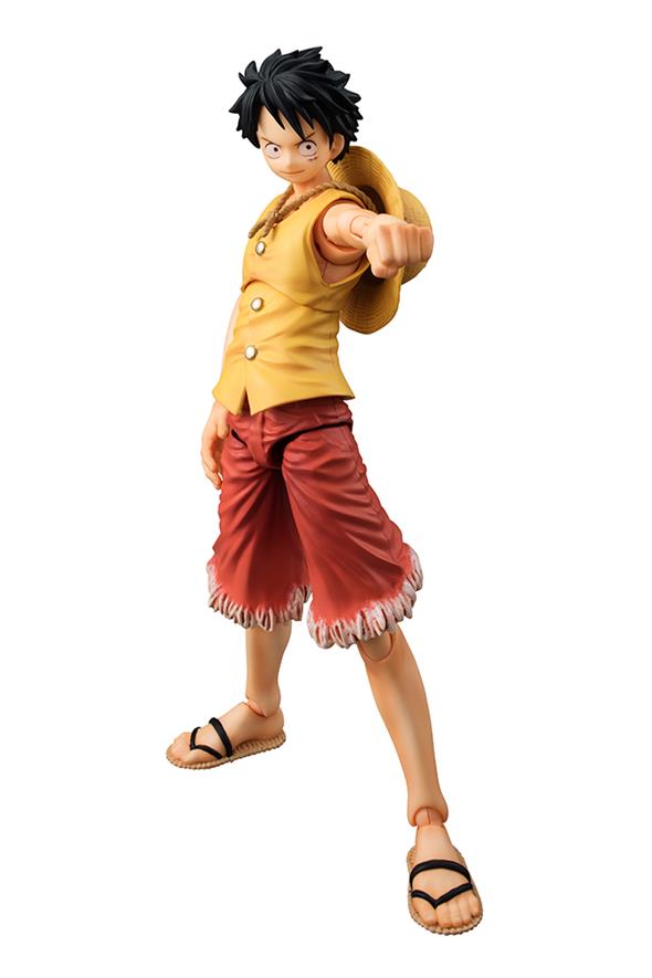 ONE PIECE VARIABLE ACTION FIGURES - MONKEY D LUFFY YELLOW