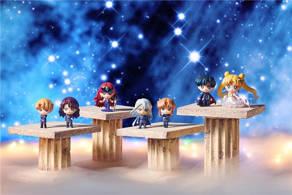 PETIT CHARA SAILOR MOON DARK KINGDOM SET