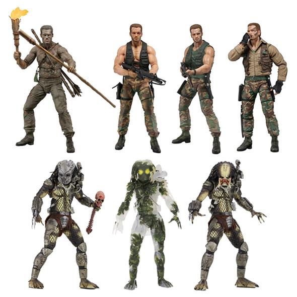 NECA - PREDATOR 30TH ANNIVERSARY SET (7)
