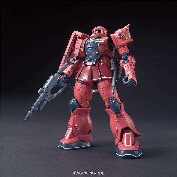 1/144 HG GUNDAM THE ORIGIN 013 - ZAKU I MS-05S CHAR
