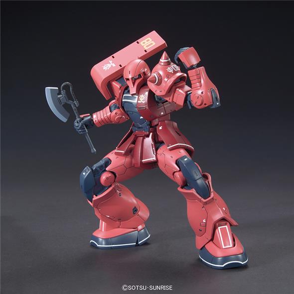 1/144 HG GUNDAM THE ORIGIN 013 - ZAKU I MS-05S CHAR