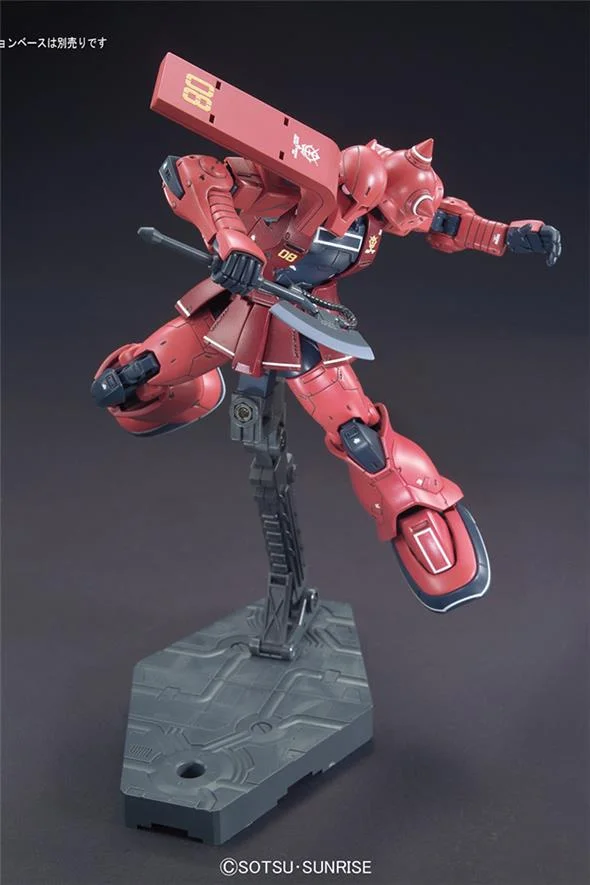 1/144 HG GUNDAM THE ORIGIN 013 - ZAKU I MS-05S CHAR