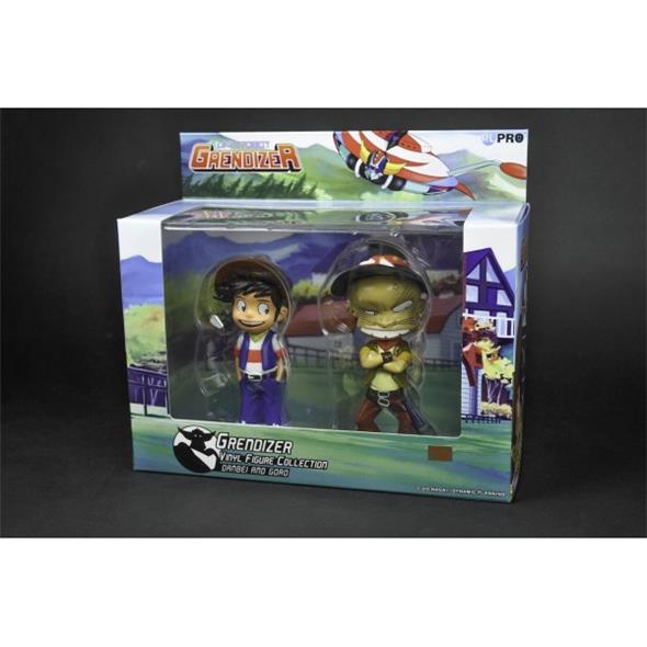 VINYL FIGURE - GRENDIZER GOLDRAKE 2 PACK DANBEE & GORO DANBEI EXCLUSIVE FIGURE