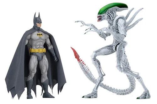 NECA - BATMAN VS ALIEN AF 2PK